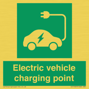 Electric vehicle charging point